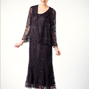 Soulmates plus size 2 piece lace dress